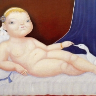 La piccola Leda ed il cigno 1993