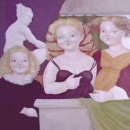 Nell'atelier dell'artista