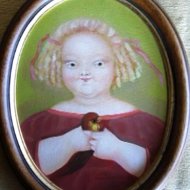 Carlotta- ovale  olio-su-tela-1998