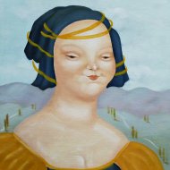 Isabella    olio su tela 30x40     1997