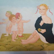 Il giudizio di Venere olio su tela 55x85   2005