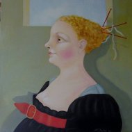 la-cintura-rossa-olio-su-tela-50x40-versione-2002