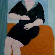 dopo-il-filo-conduttore-    olio su tela  50x70 2012