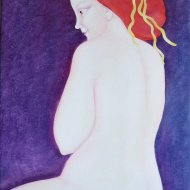 Nudo  olio su tela 30x50   2011