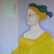Le nuvole    olio su tela  50x60   2019