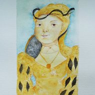 Pensando a Cranach   Acquerello    2023