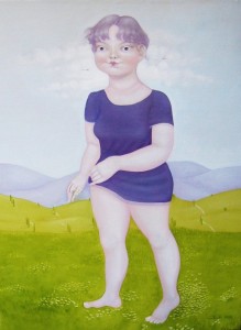 Le prataiole olio su tela 60x80 - 2010